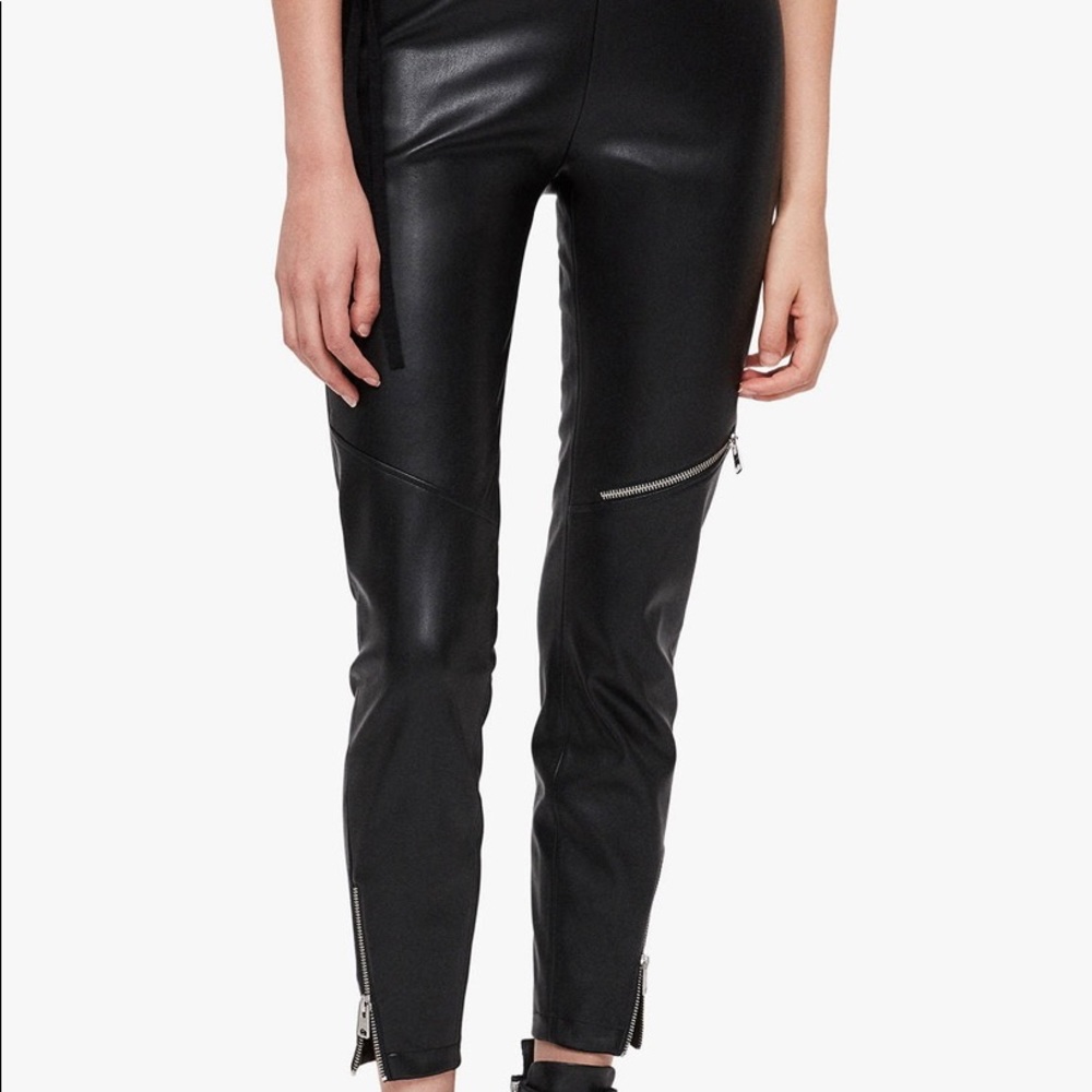 AllSaints Kriva Biker Leggings